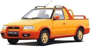 Skoda Felicia Fun Orange Bumper Model