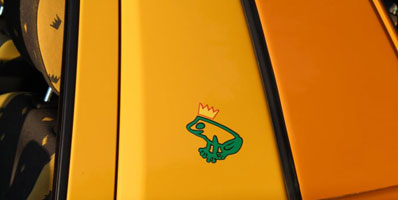 Skoda Felicia Fun Side Frog Logo