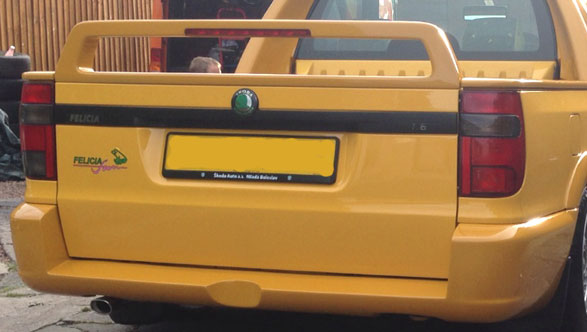 Skoda Felicia Fun Rear Bumper and Rear Spoiler